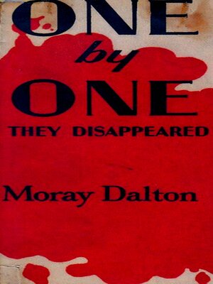 cover image of One by One They Disappeared